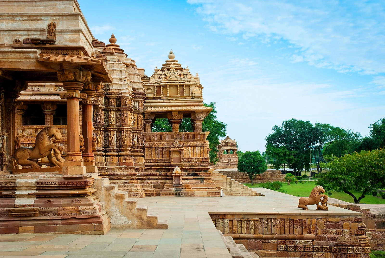 Les temples sculptés de Khajuraho